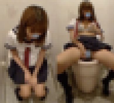 1Kjギャル援トイレでオナニー顔出し動画（前半） サンプル画像