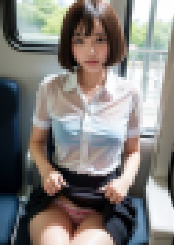 鈍行列車女子「胸はヤだけどパンツならいいよ」　vol1 サンプル画像